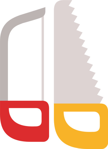 锯工具隔离图标图片下载