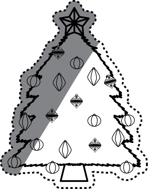 圣诞装饰符号图片下载