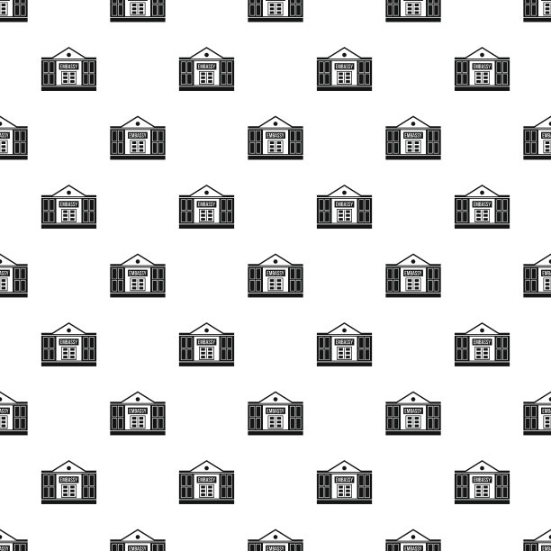 大使馆的模式图片下载