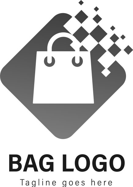 现代商店Logo模板设计图片下载