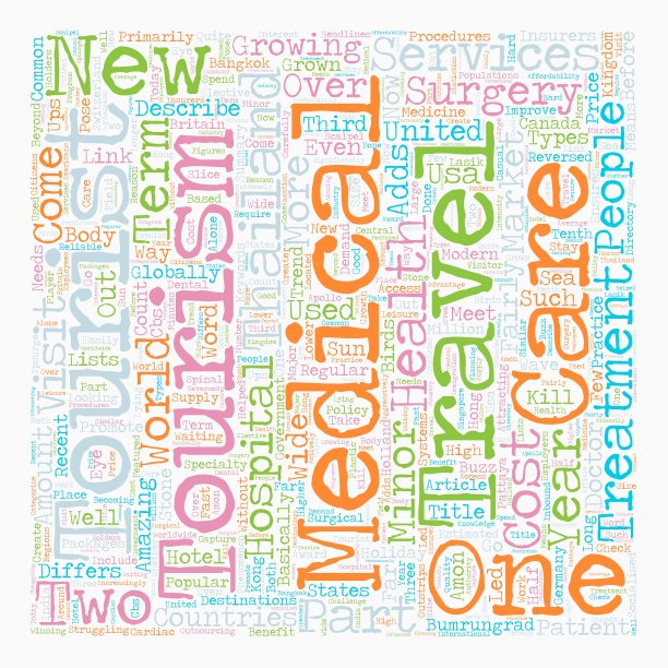 一石二鸟医疗旅游文字图片下载