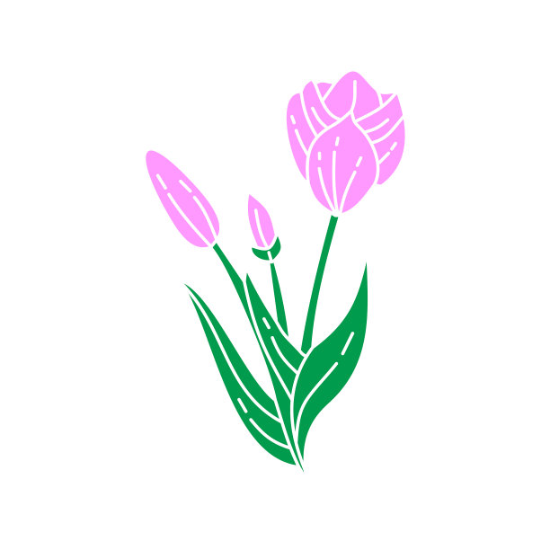 花叶设计模板图片下载