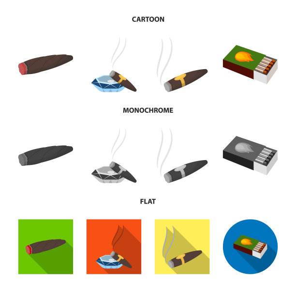 设计烟雾和无符号收集图片下载