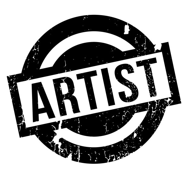 艺术家橡皮图章图片下载