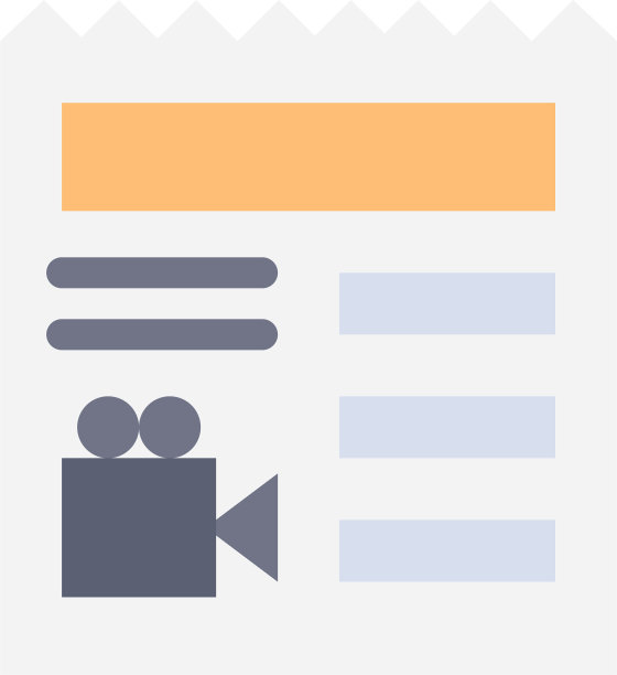 基本视频摄像机文档图标单色图标图片下载