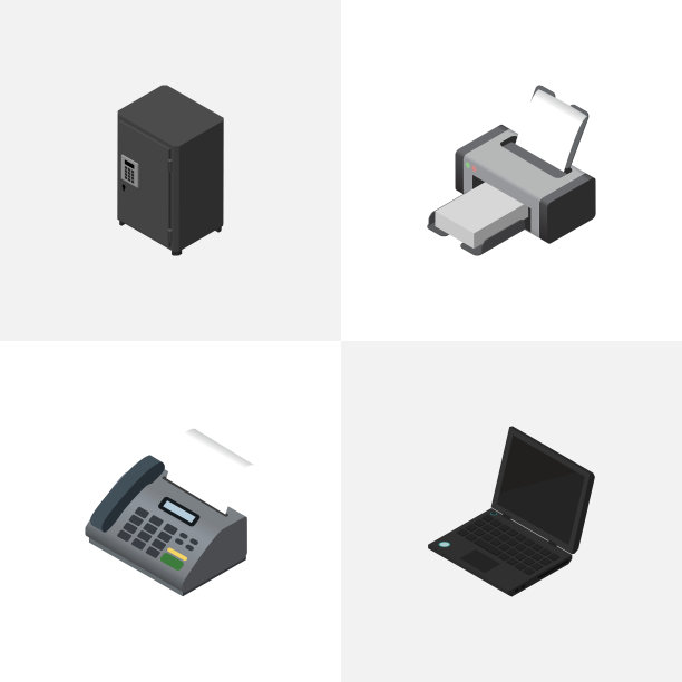 等距柜套办公电话笔记本电脑图片下载