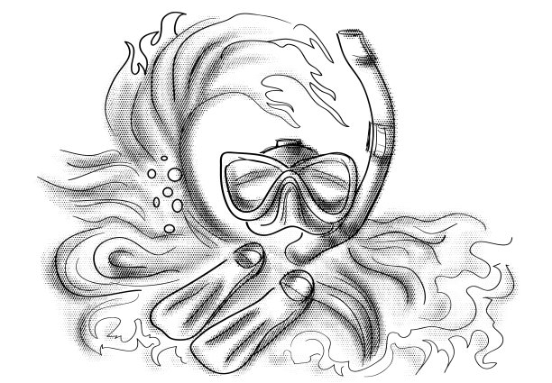 潜水的象征图片下载