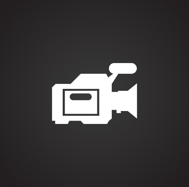 电影相机相关图标的背景图片下载