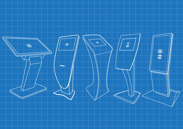 蓝图五交互式信息亭图片下载