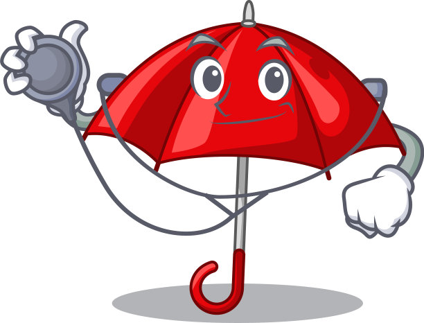 医生伞红中有一字美图片下载