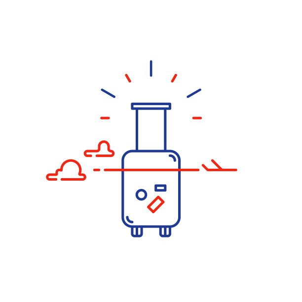 航班提供小型飞机滚轮袋业务图片下载