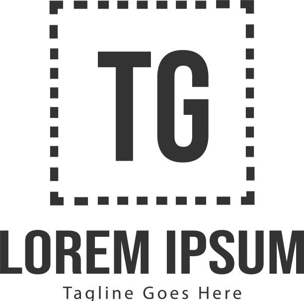 初始tg标志模板与现代框架图片下载
