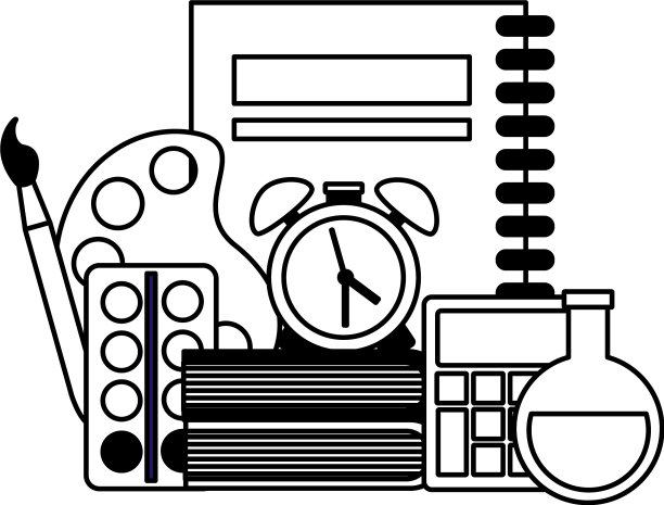 回到学校的平面设计图片下载