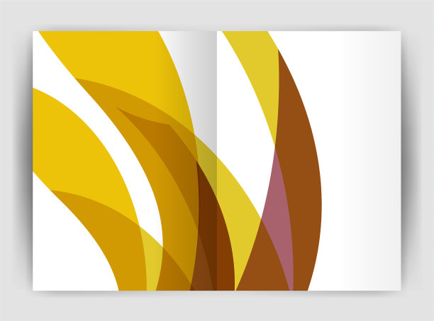 波浪设计业务手册或年报图片下载