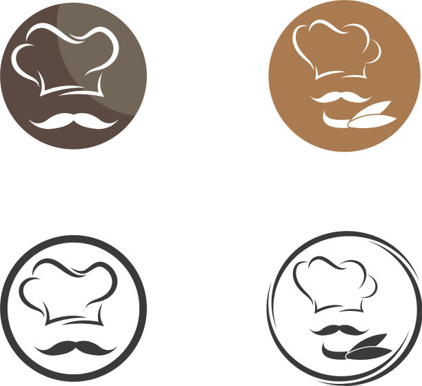 见厨师标志模板图片下载
