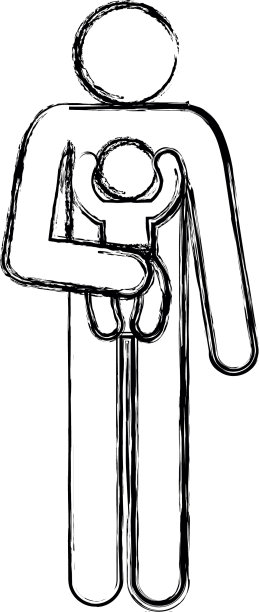 父亲的形象与basilhouette头像图片下载