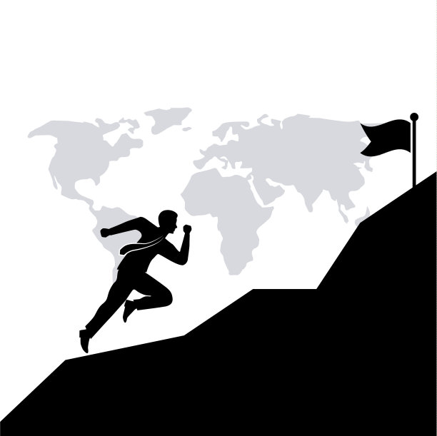 商人偶像剪影图片下载