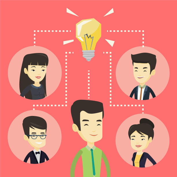 商人讨论商业想法图片下载