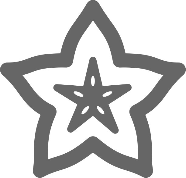 杨桃图标热带水果图片下载