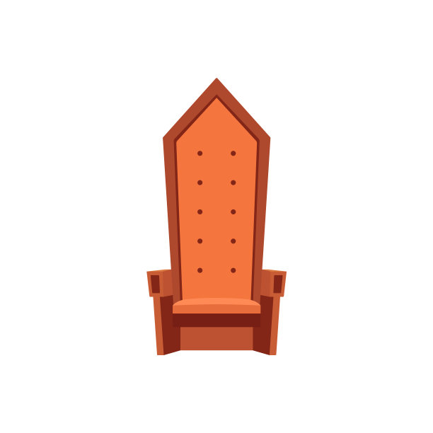 空皇家宝座卡通风格图片下载