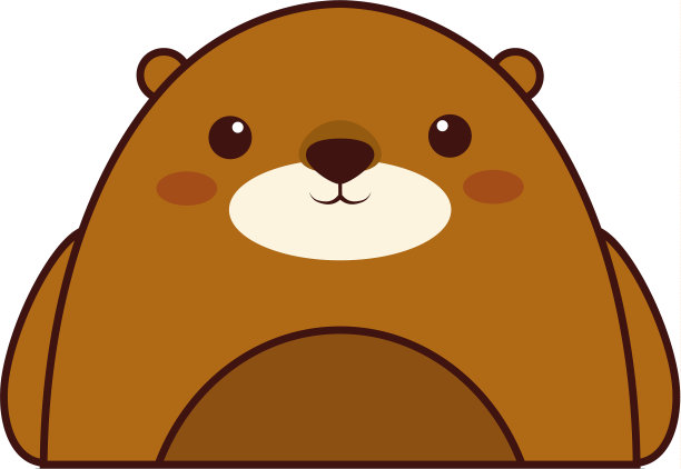 卡哇伊的动物图标图片下载