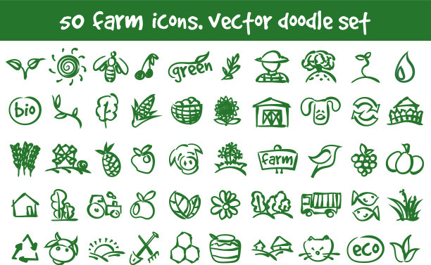 农场图标集图片下载