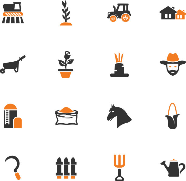 农业图标设置图片下载