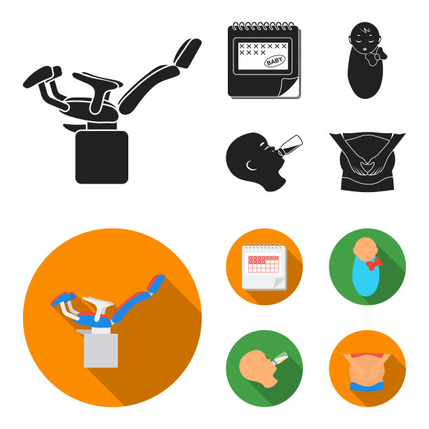 日历新生儿胃按摩人工图片下载