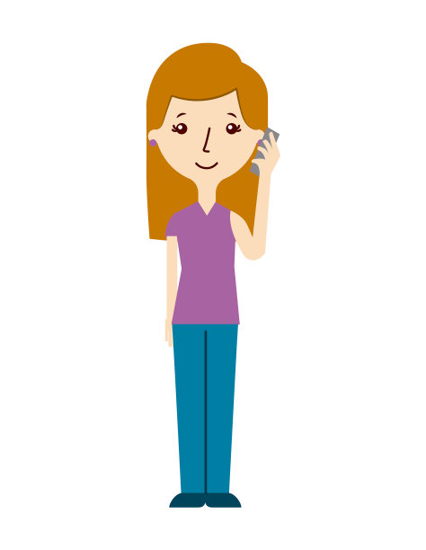 卡通女人图标图片下载