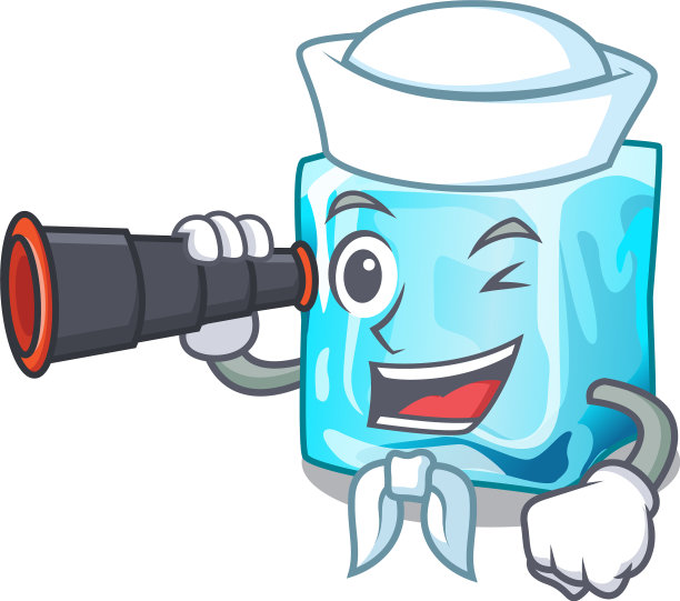水手用双筒冰块图片下载