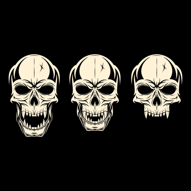 设置头骨黑图片下载