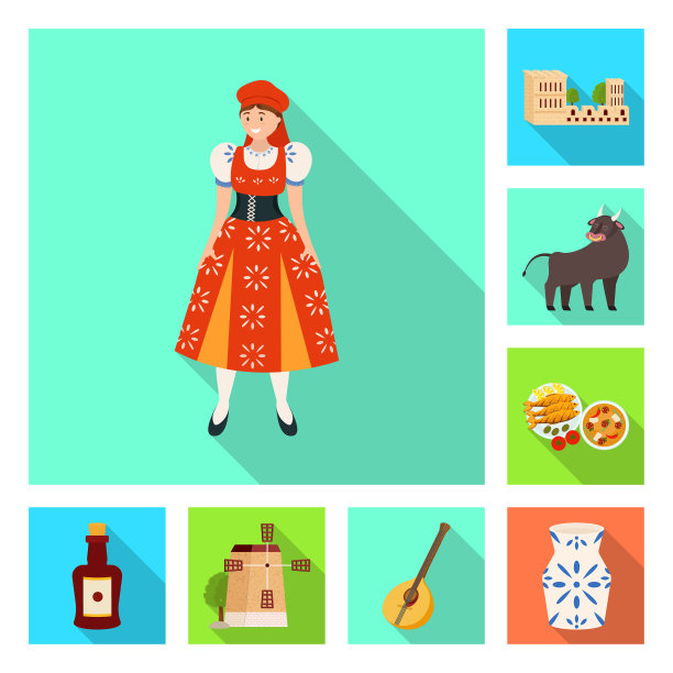 孤立对象和历史标志设置和图片下载