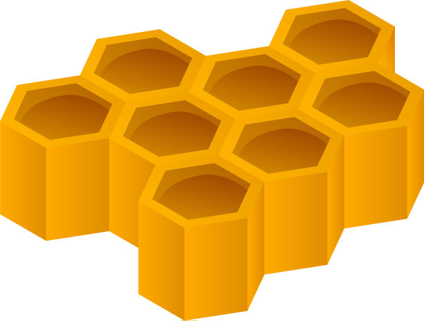 蜂窝图标等距样式图片下载