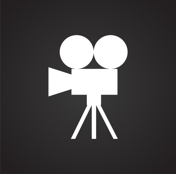 电影相机相关图标的背景图片下载