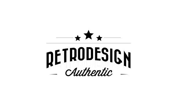 复古复古的标签徽章设计图片下载