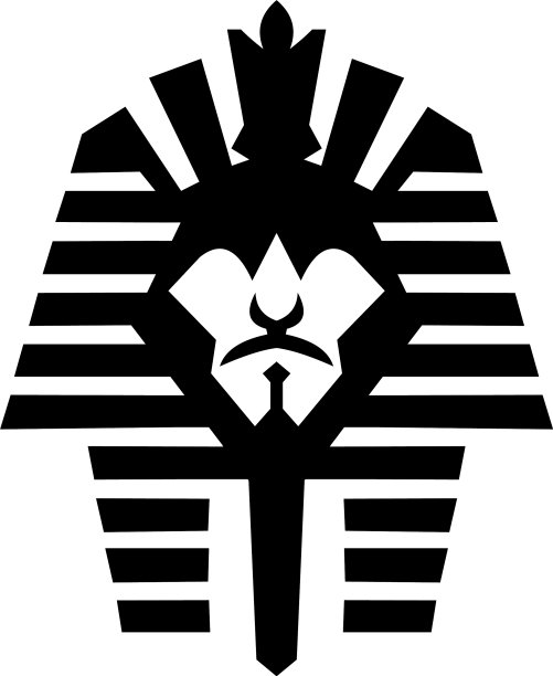 埃及国王标志模板图片下载