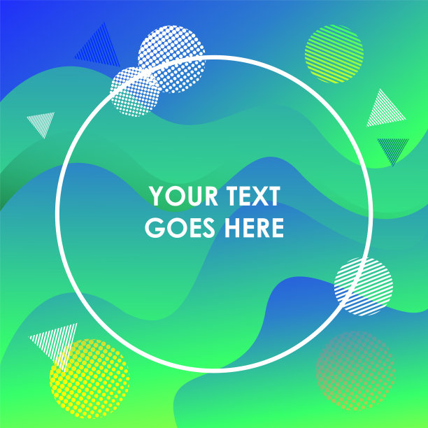 时尚抽象几何背景与图片下载