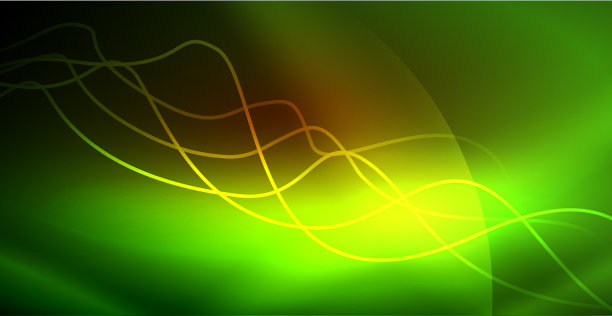 霓虹灯波背景图片下载