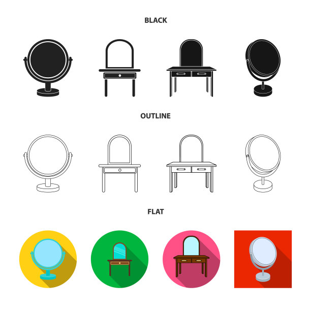 孤立的对象图像和装饰图标图片下载