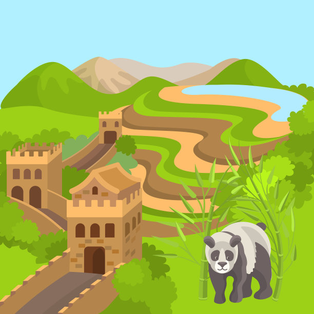 中国绿色景观摘要图片下载