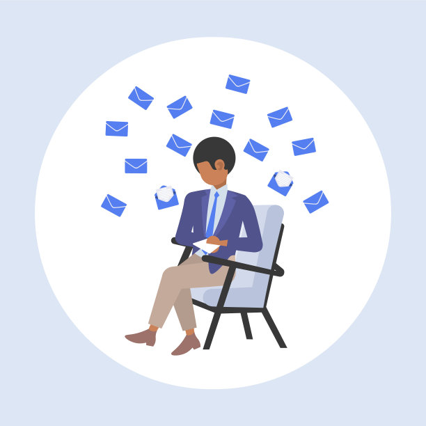 商人使用智能手机查看电子邮件图片下载