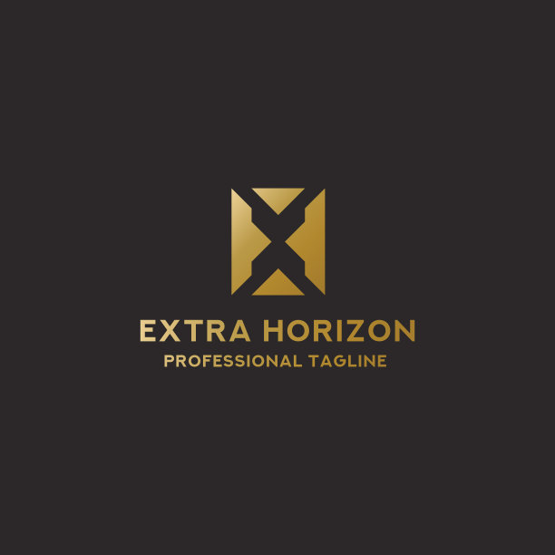 字母xh标志模板图片下载