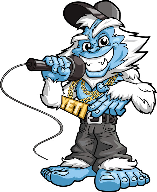 戴着金链的雪人说唱歌手图片下载