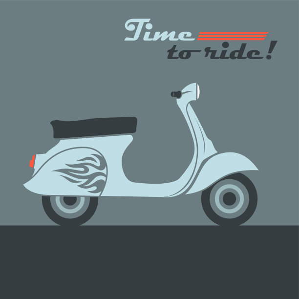 复古的摩托车图片图片下载