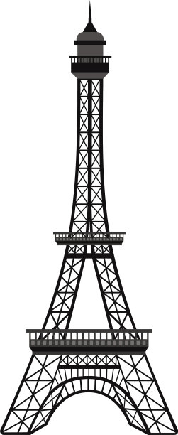 法国埃菲尔铁塔设计图片下载
