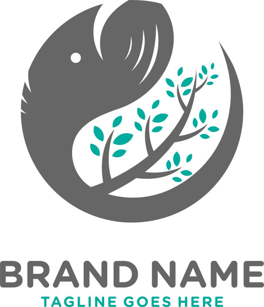 象头叶标志图片下载