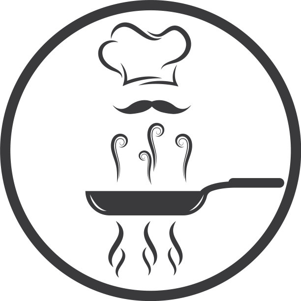 见厨师标志模板图片下载