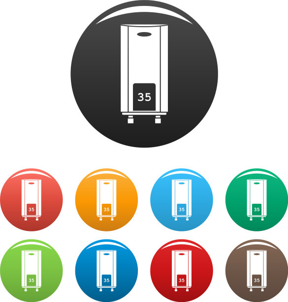 锅炉图标设置颜色图片下载