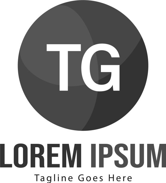 初始tg标志模板与现代框架图片下载