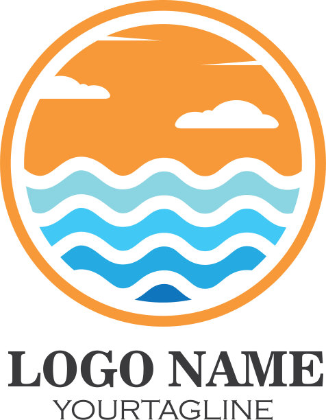 太阳标志模板图片下载